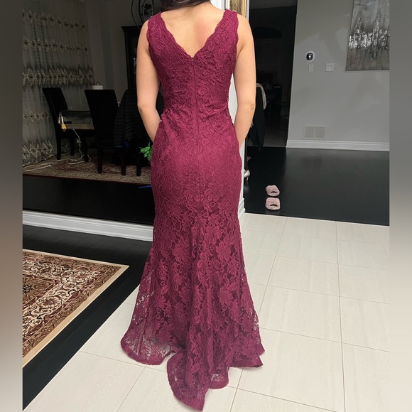 Mermaid style evening gown from Melanie Lynn - Picture 3 of 11